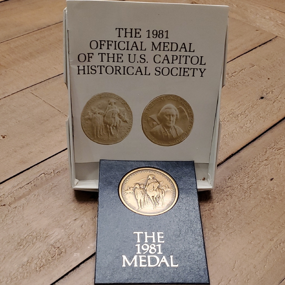 1981 U.S. Capitol Historical Society Medal